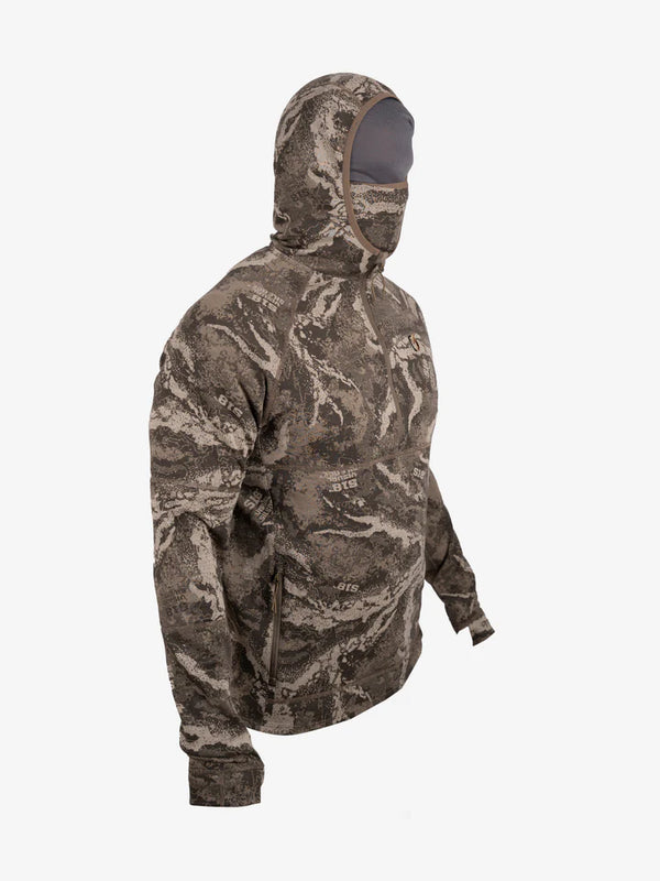 Zippered top front