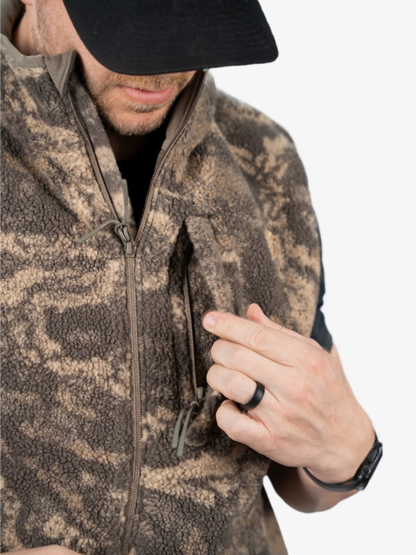 Upper chest pocket