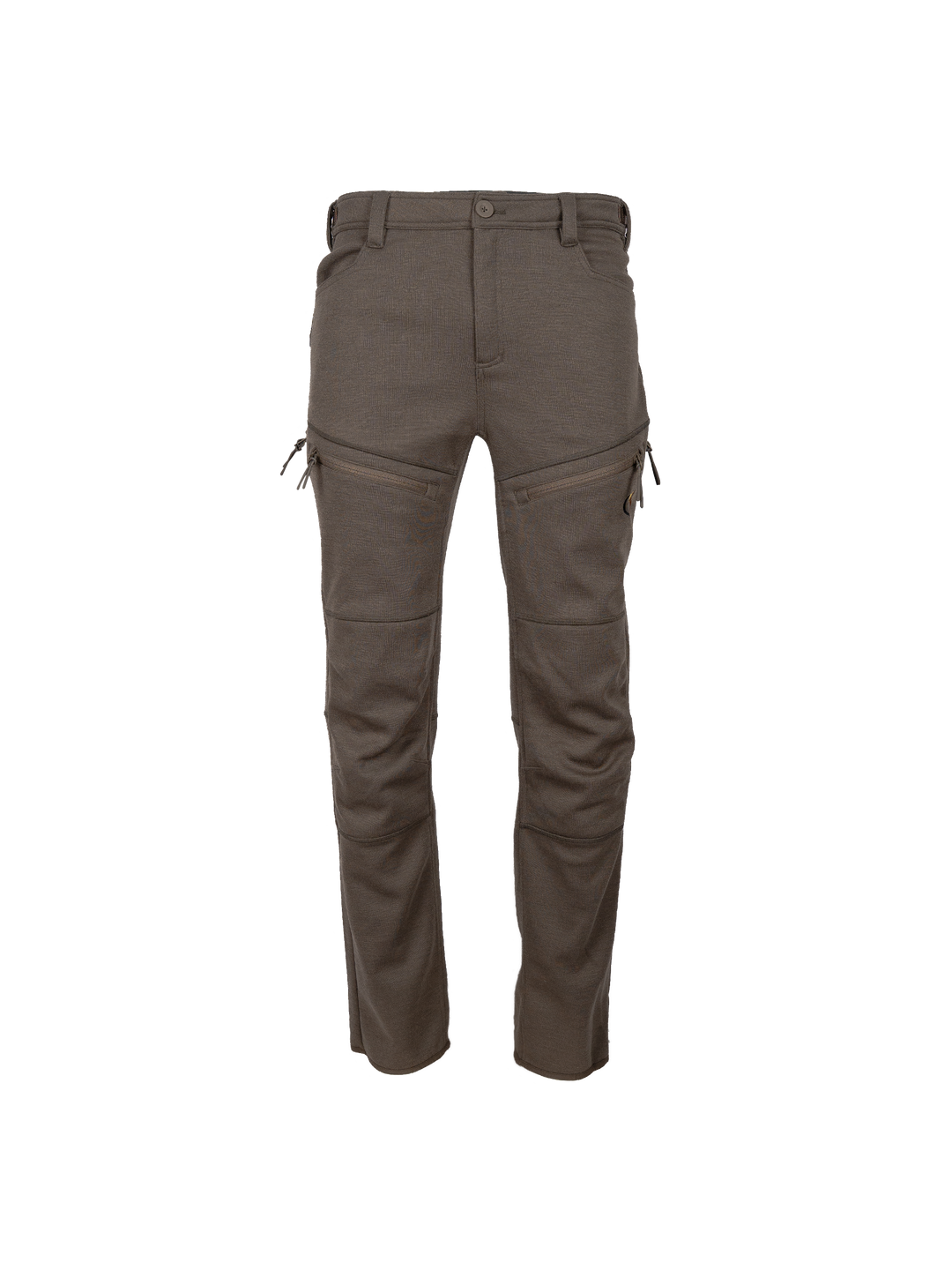 FareWinds Merino FlexTec Pant in the DeadFjall colorway, front view