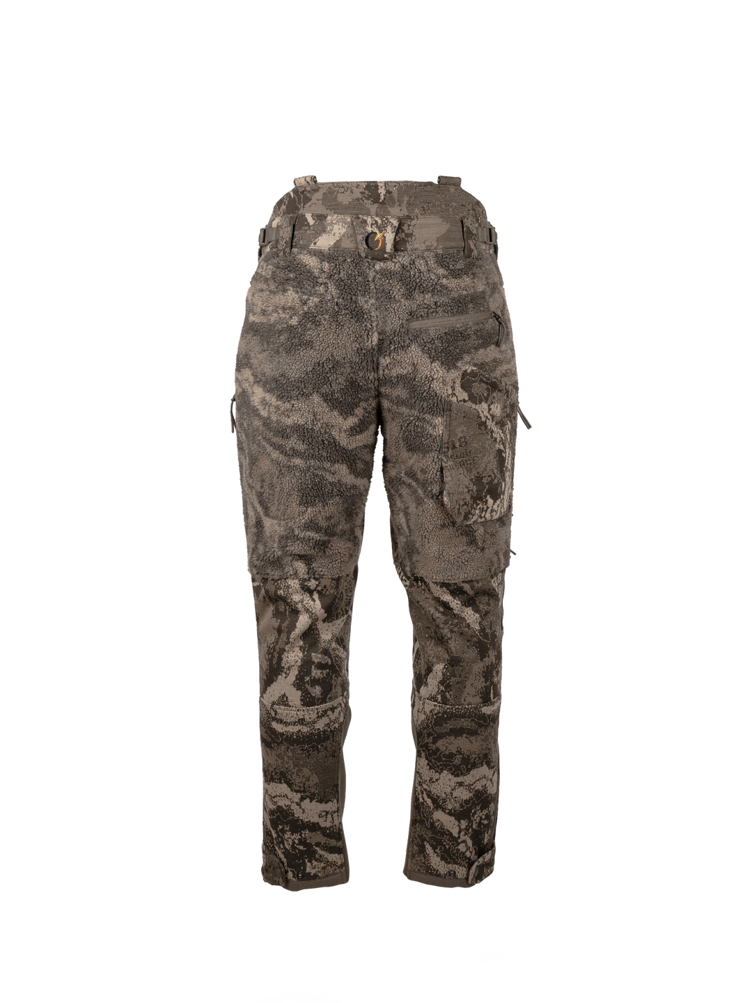 Back view of the VTSsystems2 HighBack Pant showing the raised back panel