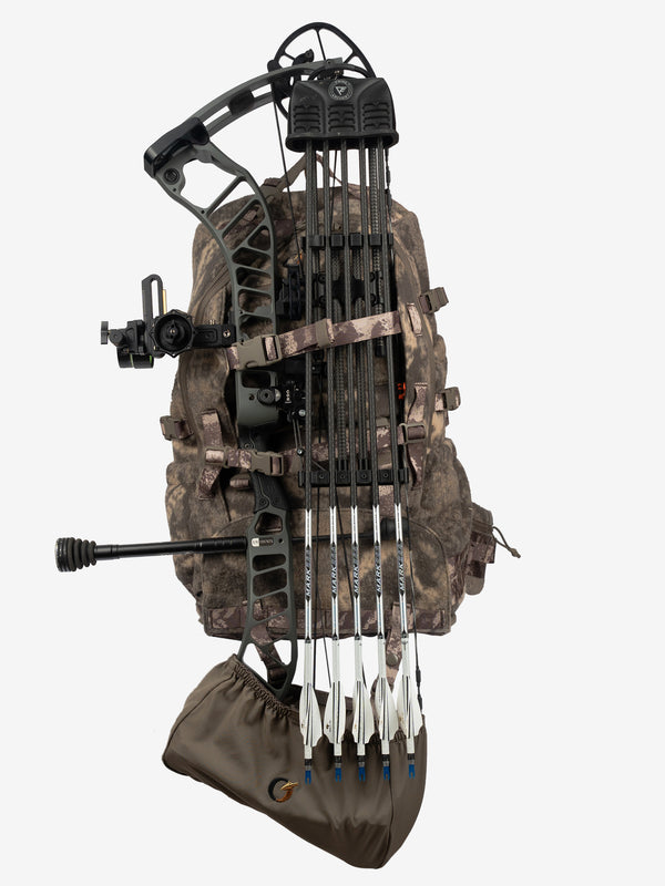 Drop-down dual position gear pouch
