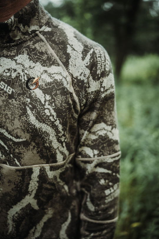 FareWinds Merino-LR™ Base Systems 1/2 Zip – Code of Silence