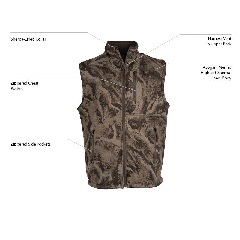 FareWinds Merino-Flex HighLoft Vest