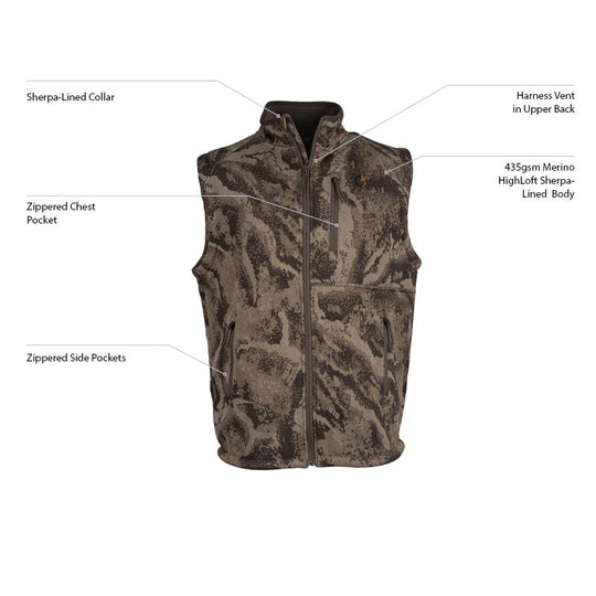 FareWinds Merino-Flex HighLoft Vest – Code of Silence