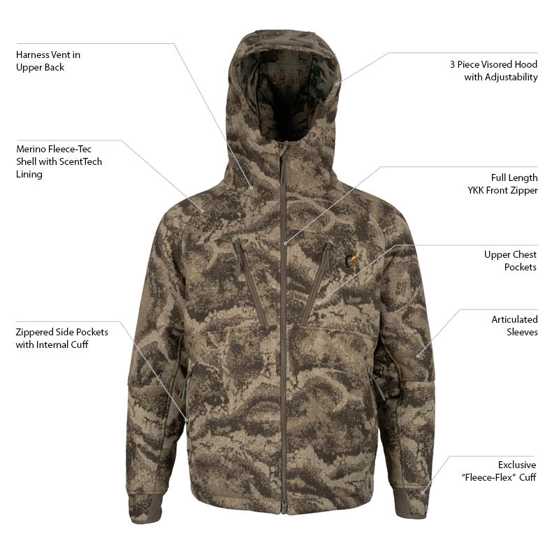 RiverWolf Merino-Fleece Systems Jacket