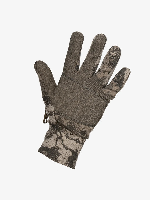 Suede palm and fingers with QuietSuede™ fingertips making them touchscreen-capable
