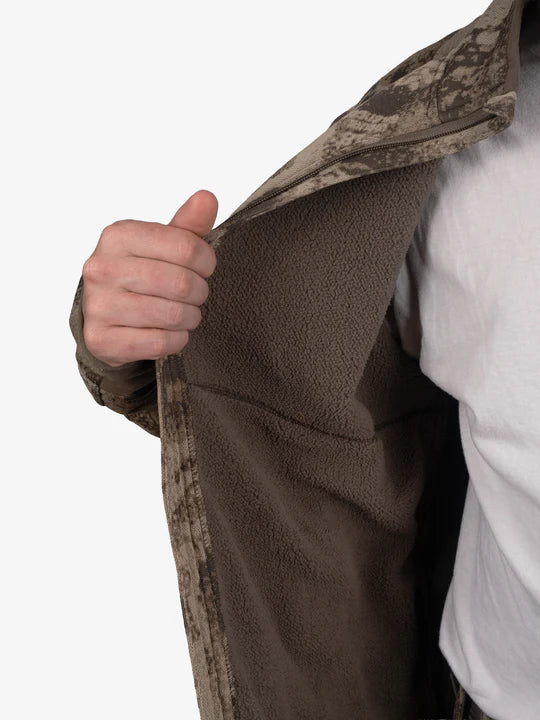 Paneled AirSherpa sherpa lining in body