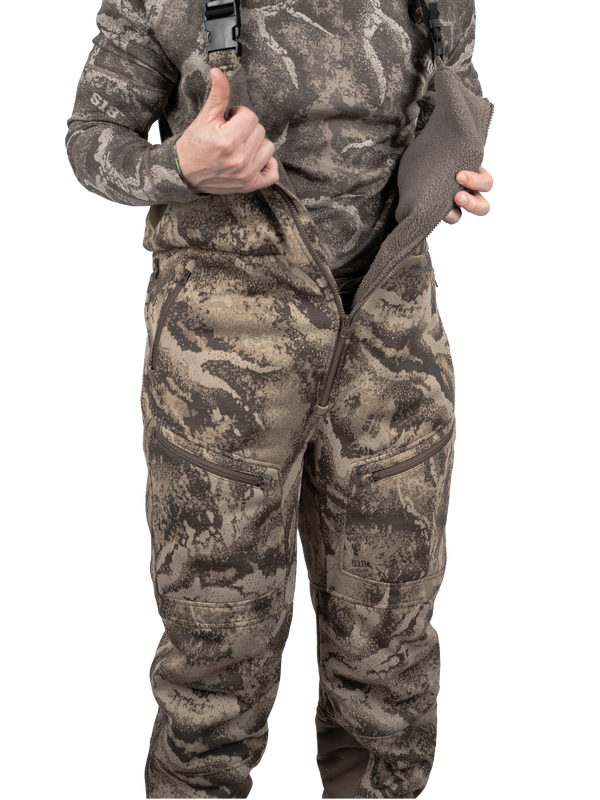 Paneled AirSherpa lining through the body