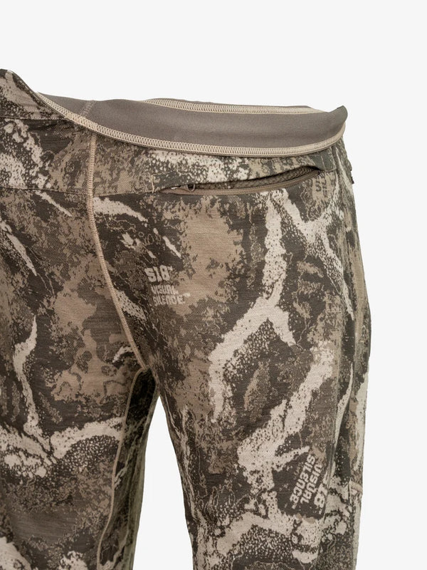 Internal elastic waistband for improved comfort