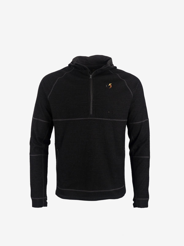 Full-length YKK front zip