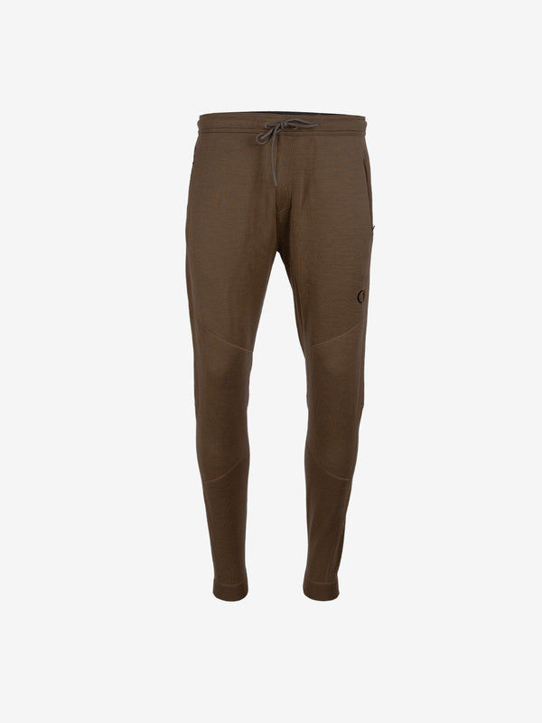 MegaMerino350 Pant in Tymber, front view with the drawstring waistband.