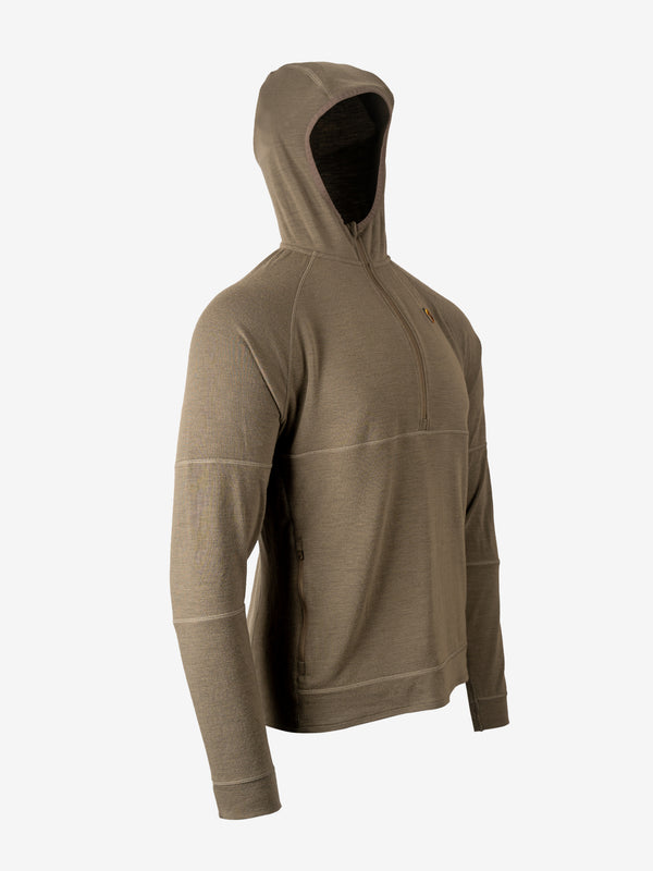 3-piece hood and paneled sleeves
