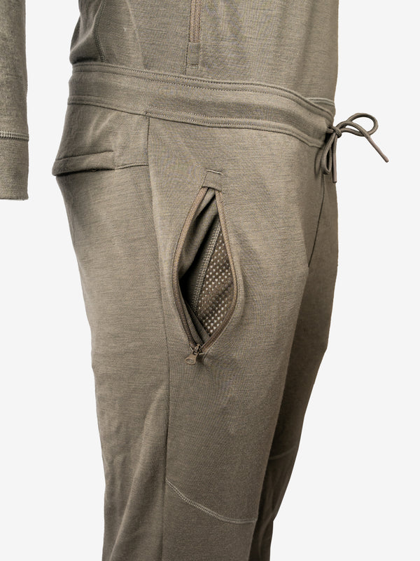 Drawstring elastic waistband