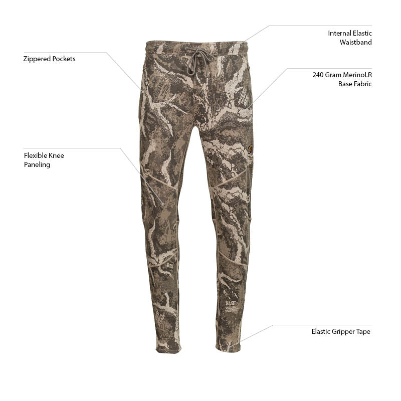 FareWinds Merino-LR™ Base Systems Pant – Code of Silence