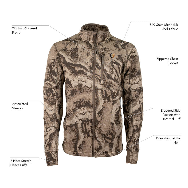 FareWinds Merino-LR™ TecJacket