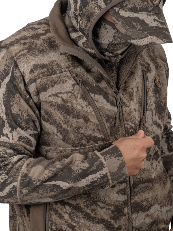 Upper chest pocket