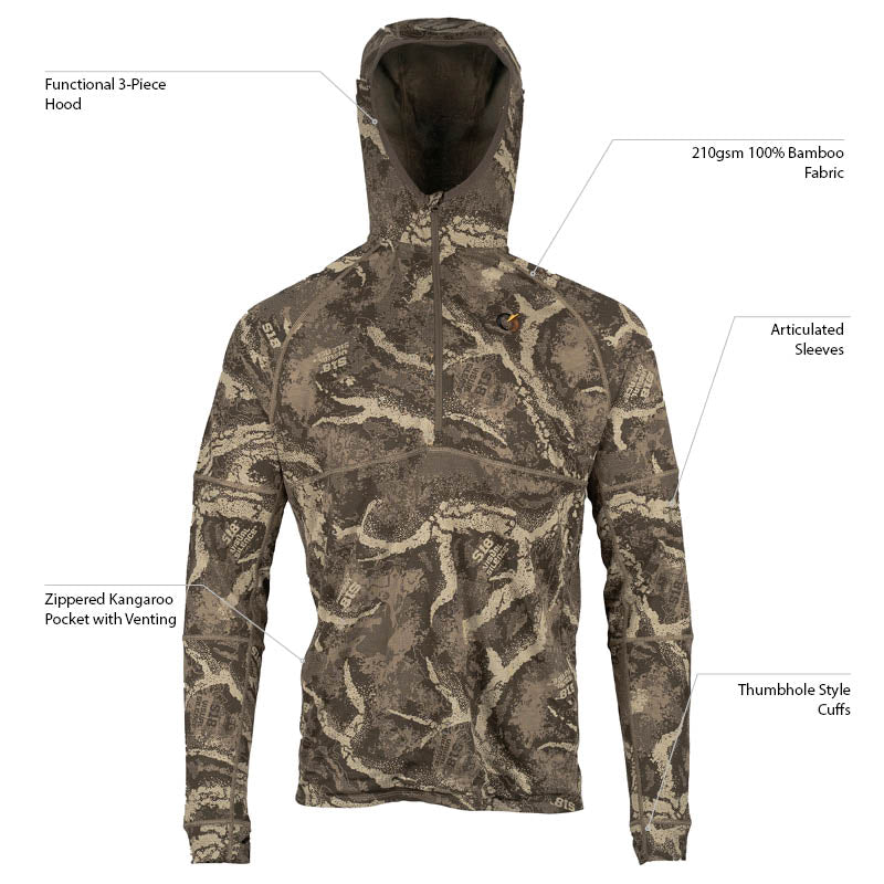 UltiVent Bamboo Hoodie – Code of Silence