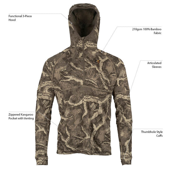 UltiVent Bamboo Hoodie – Code of Silence