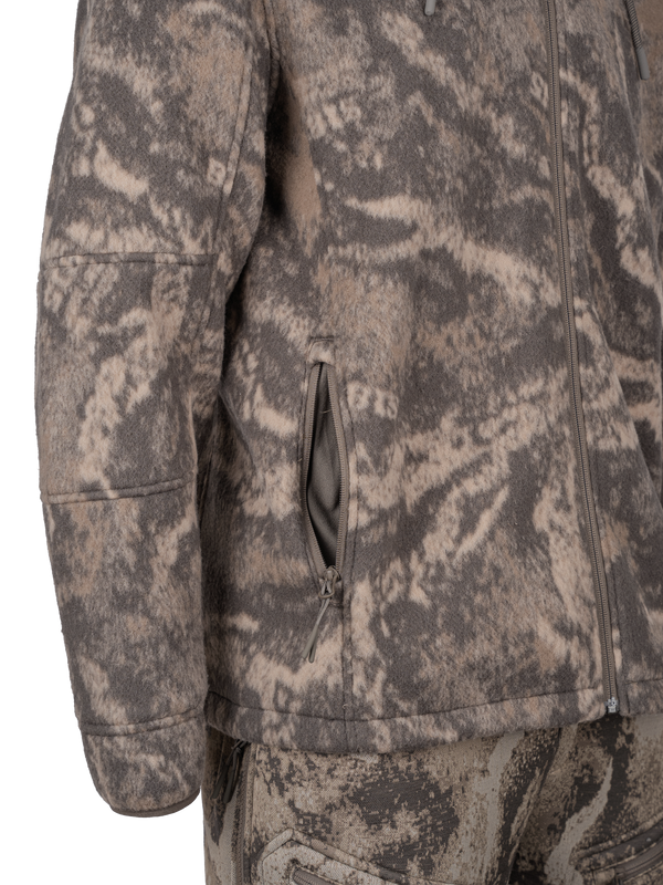 YKK zippered side pockets